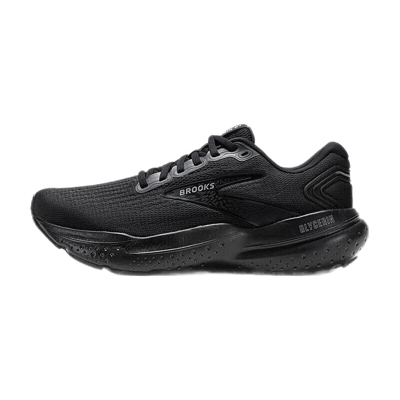 BROOKS Glycerin甘油21 注氮缓震 黑色/黑色/乌木色 36 跑步鞋 468元（需用券）