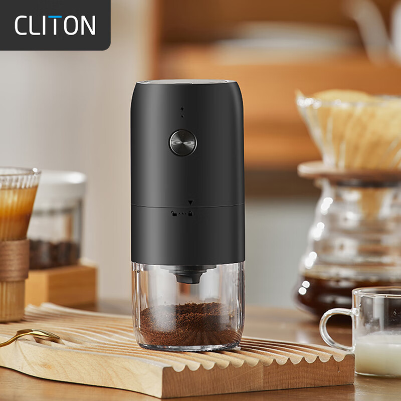 CLITON 电动咖啡磨豆机 56.91元