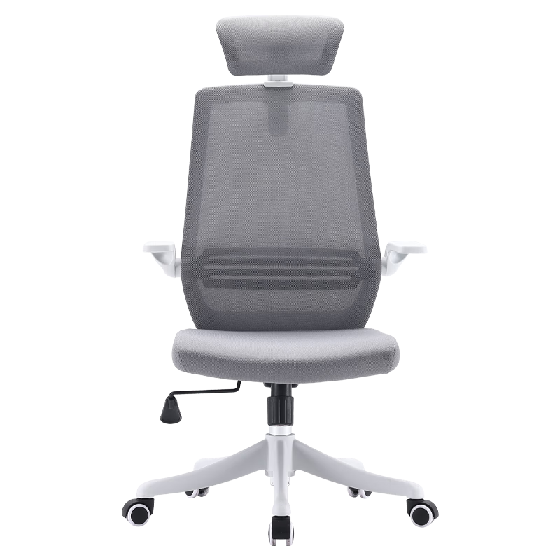 PLUS会员：西昊 M76 电脑椅人体工学椅学生电竞椅 M76灰网+头枕（升级款） 290.