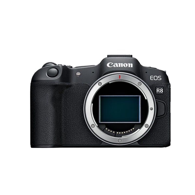 Canon 佳能 EOS R8 全画幅 微单相机 黑色 单机身 10599元