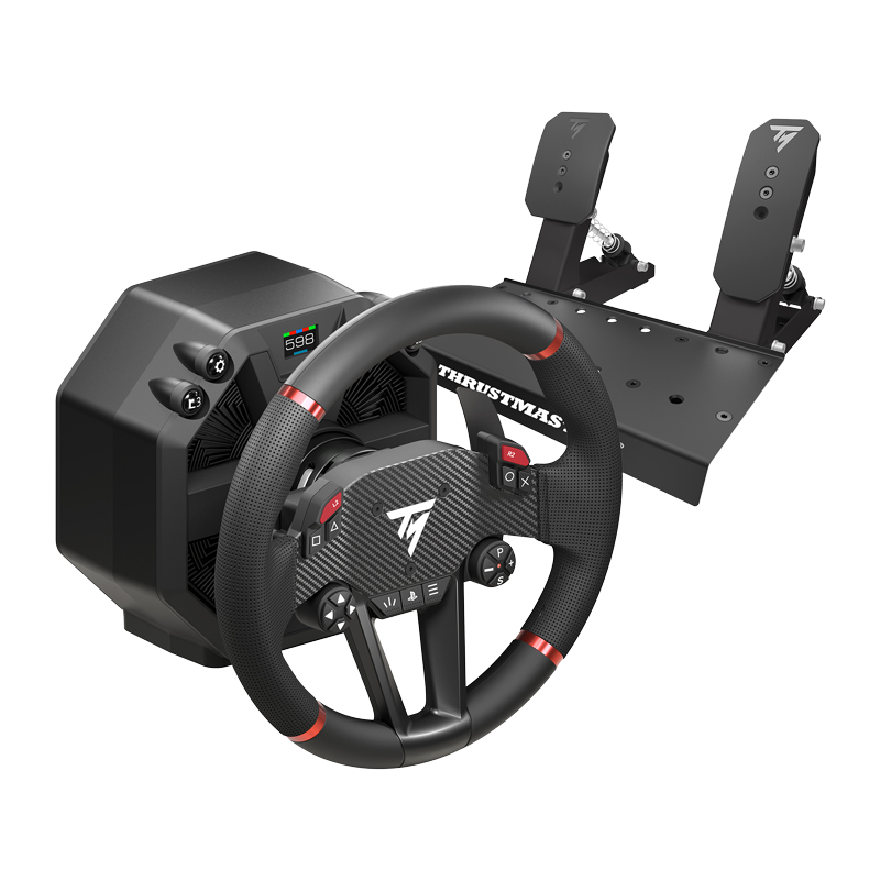 PLUS会员：THRUSTMASTER 图马思特 T598P 第二代DAD直驱方向盘 3139元（需领券）