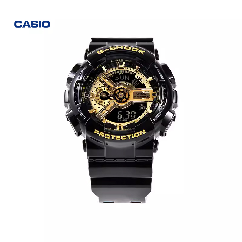 CASIO 卡西欧 G-SHOCK系列 51.2毫米石英腕表 GA-110GB-1A 1190元（需用券）