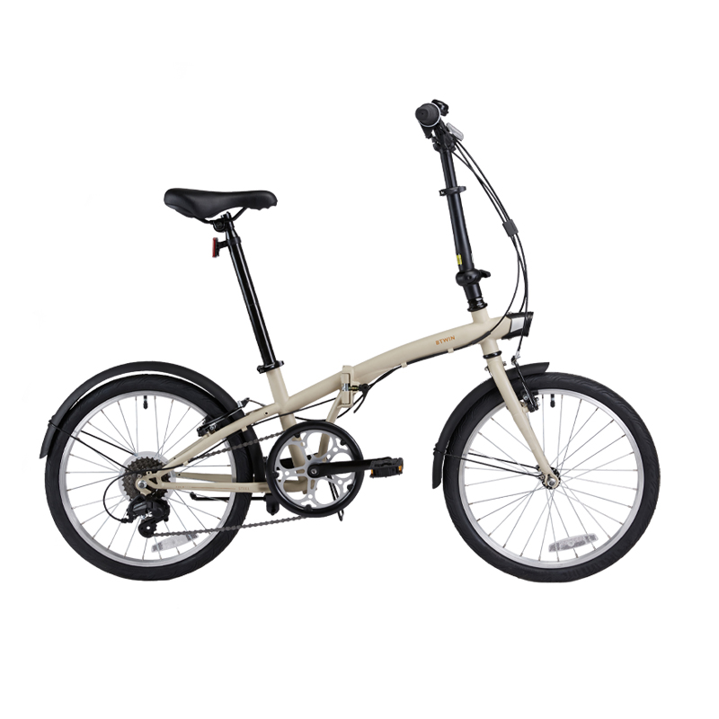 迪卡侬 DECATHLON TILIT 120 ADJ 折叠自行车 8758430 雪白 20英寸 6速 1369.9元（需用券