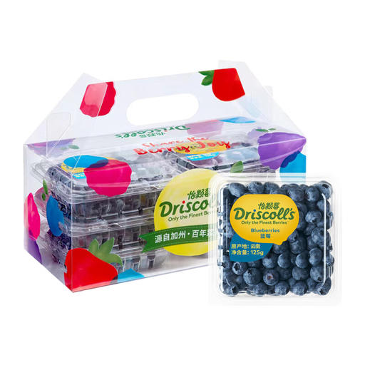 怡颗莓 当季云南蓝莓 14mm+ 6 盒装（约 125g / 盒） 89.9元（需用券）
