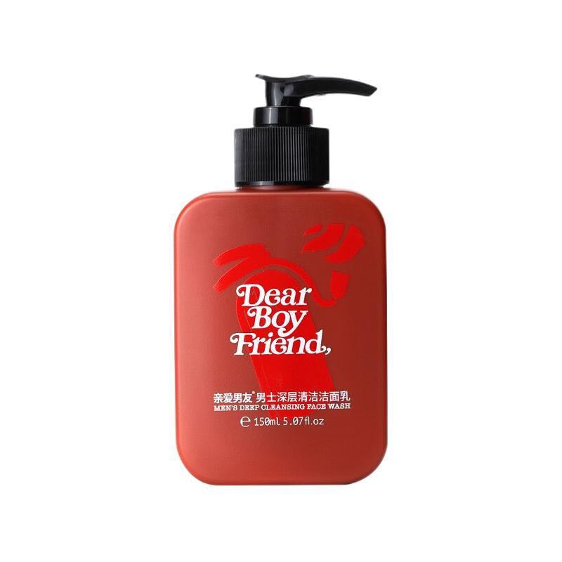 移动端、京东百亿补贴：亲爱男友 DEAR BOYFRIEND 男士深层清洁洁面乳 150ml 26元