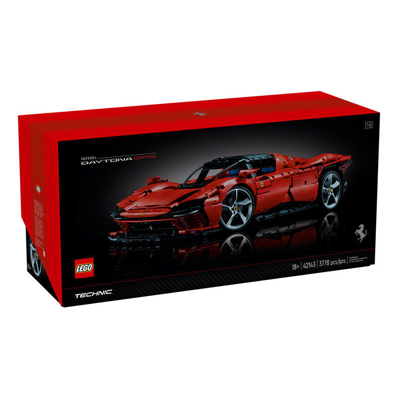 百亿补贴：LEGO 乐高 42143 法拉利 Daytona SP3 科技机械组积木玩具 1818元