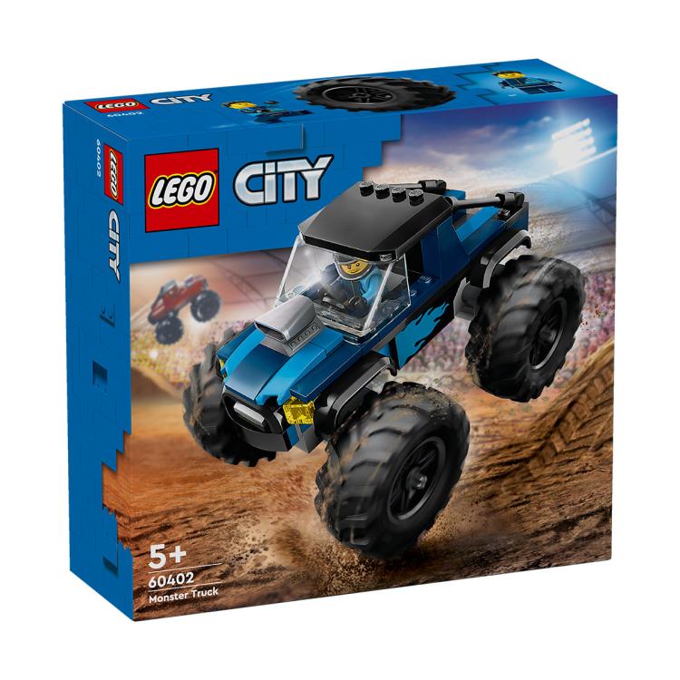 LEGO 乐高 新品积木男孩 城市60402巨轮越野车 玩具5岁以上六一送礼 95元