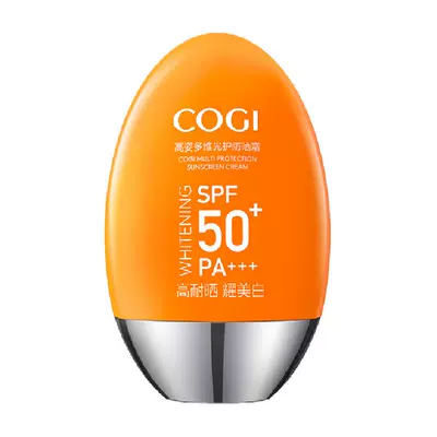 88VIP：COGI/高姿 小胖橙防晒霜 50g SPF50+多维防紫外线 26.12元（需领券）