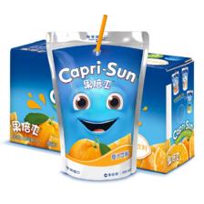 PLUS会员，有卷得上：（Capri-Sun）果倍爽 儿童饮料果汁橙子味 200ml*10袋 *2件 4
