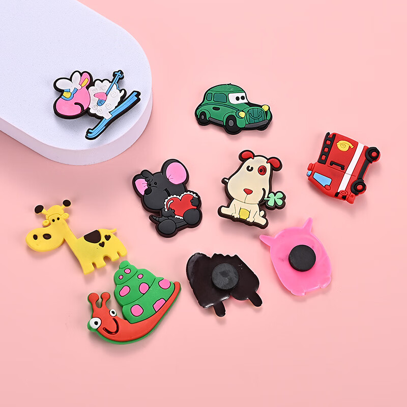 微信京东小程序、plus会员:惠寻 京东自有品牌3D立体 卡通小动物冰箱贴一个