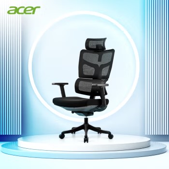 acer 宏碁 火星多功能人体工学椅 黑色海绵垫款 358.55元（需用券）
