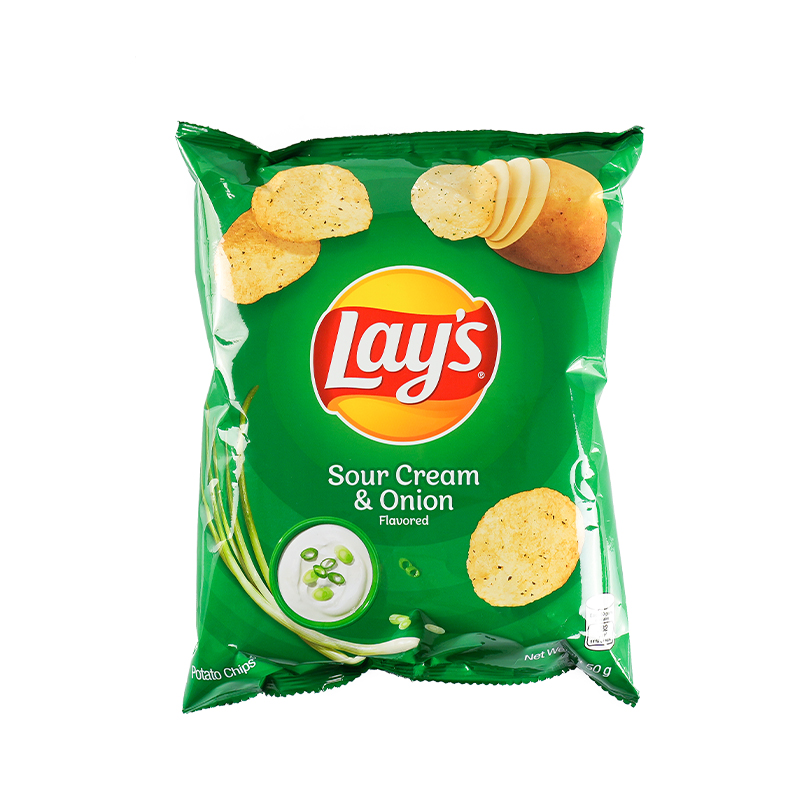 Lay's 乐事 进口乐事薯片50g/56g袋装泰式脆片多口味休闲零食小吃 33.06元