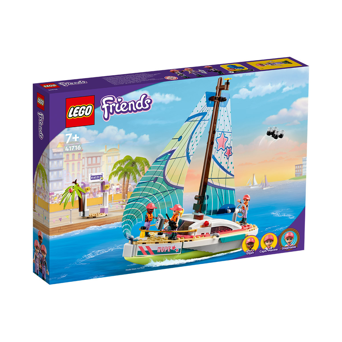 乐高 LEGO Friends好朋友系列 41716 斯蒂芬妮航海冒险 198.75元