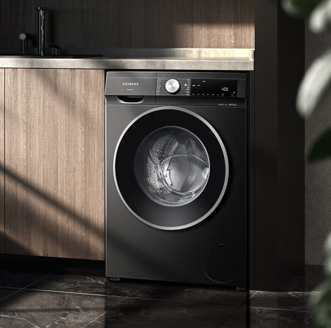 SIEMENS 西门子 SIEMENS iQ300 曜石黑系列10公斤滚筒洗衣机 ￥1433.7