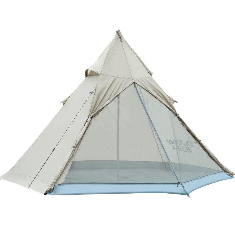 再降价、PLUS会员：CAMEL 骆驼 x 8264 便携式六角户外帐篷 1V32264417 100.26元（需