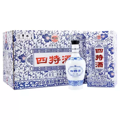 88VIP：四特酒 青花窖藏 50度 特香型白酒 500ml*6瓶 231.78元包邮+14.97元淘金币（