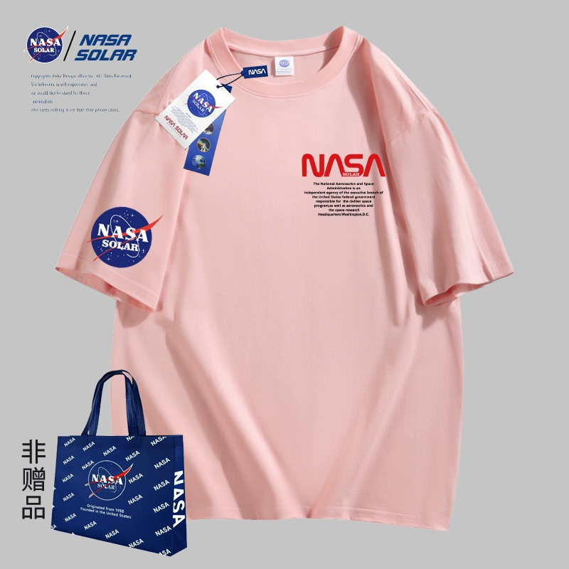 NASA联名2024夏季新款印花男女同款 券后99.6元