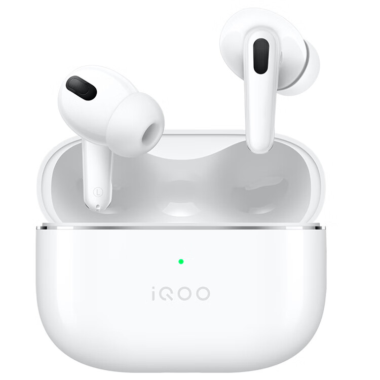 iQOO TWS 2 入耳式真无线动圈主动降噪蓝牙耳机 电光白 376元（需用券）