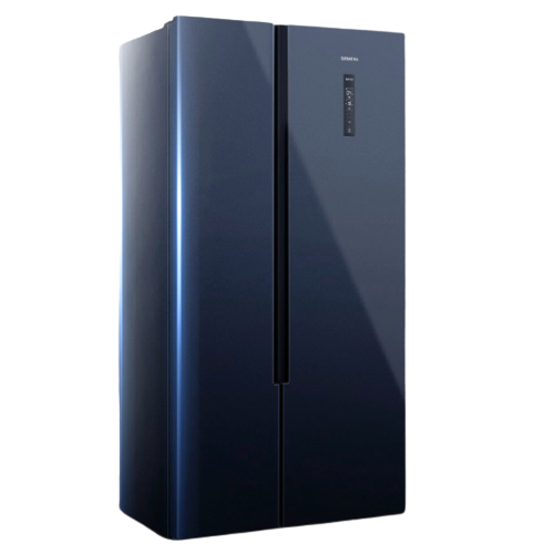 SIEMENS 西门子 BCD-502W(K65L56SMEC) 风冷对开门冰箱 502L 蓝色 3492元包邮（双重优