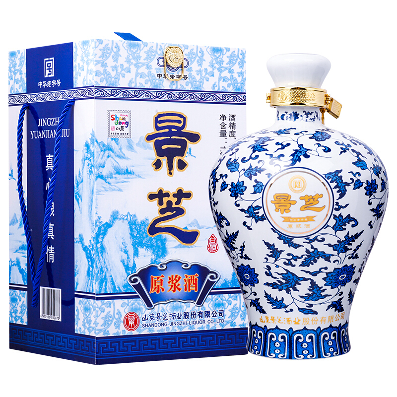 景芝 原浆酒 62%vol 白酒 1500ml 单瓶装 166元（需用券）