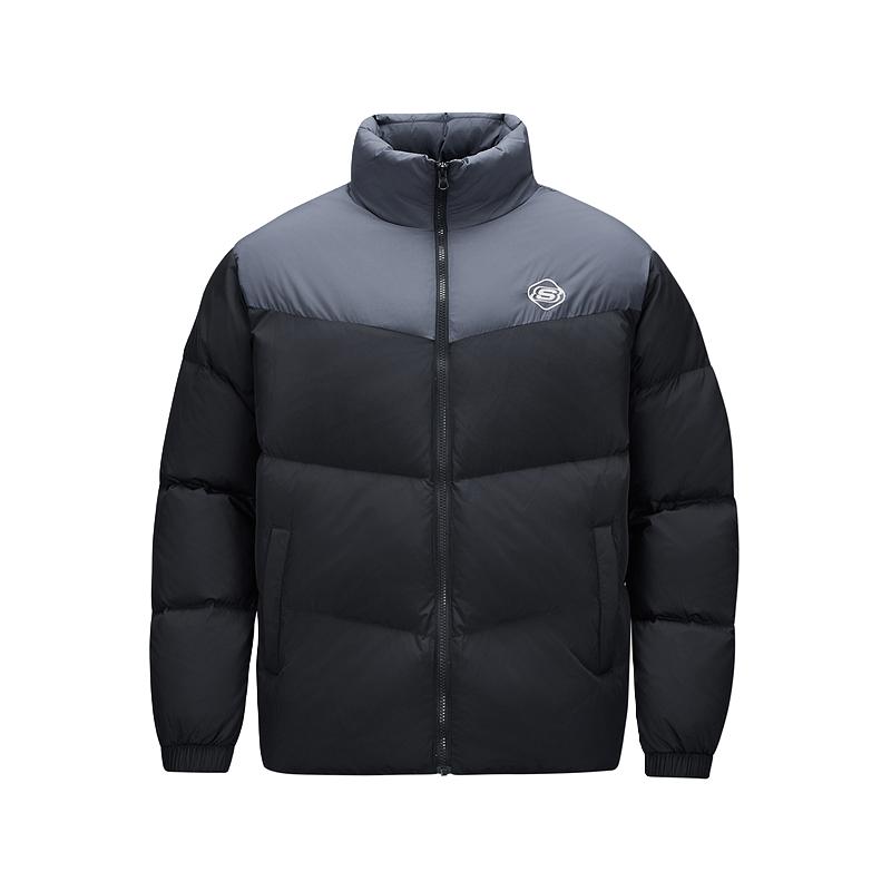 20点开始、保暖服饰：斯凯奇 男女款运动羽绒服 L324U104 200.9元（需用券）