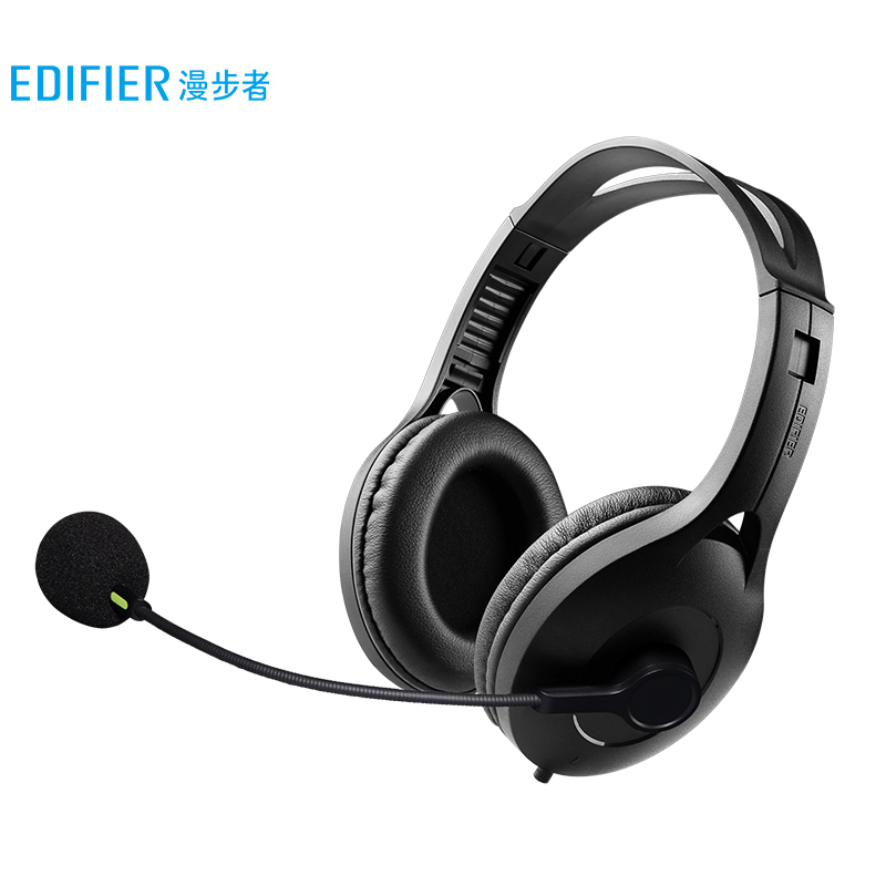 EDIFIER 漫步者 USB K810 头戴式有线耳机 129元