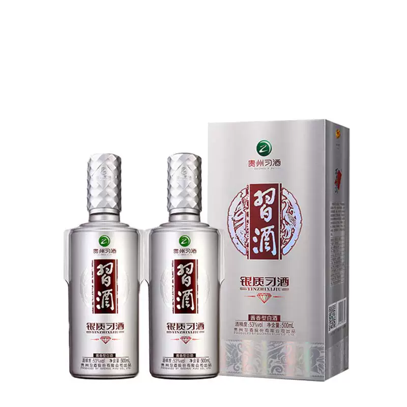 习酒 正品习酒银钻 25年银质习酒钻石版 53度酱香型白酒 500ml单瓶整箱 152元 - 线报酷