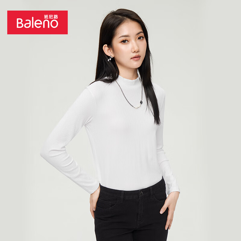 Baleno 班尼路 女款弹力修身长袖 88033919 49.9元（需用券）