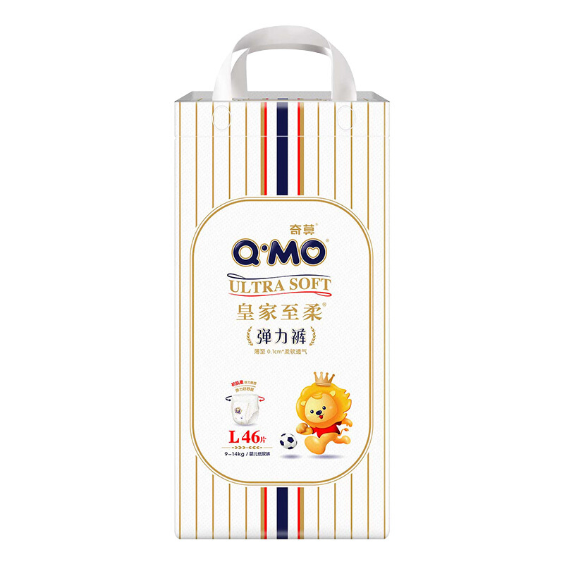 Q·MO 奇莫 皇家至柔系列 拉拉裤 XL42片 59.9元（需买3件，需用券）