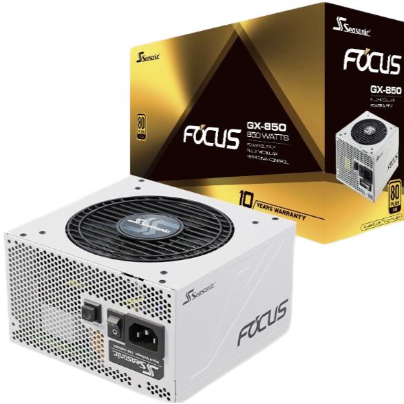 百亿补贴：Seasonic 海韵 FOCUS White GX850 金牌全模组电源 额定850W+金士顿 U盘 64G