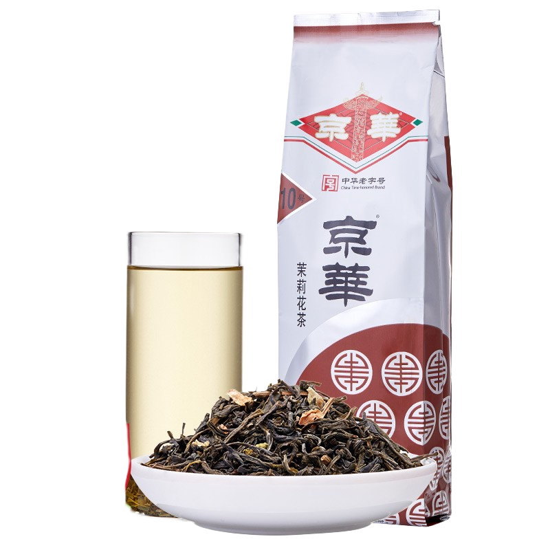 plus会员：京华 茶叶10号茉莉花茶浓香型250g 38.29元（需领券）包邮