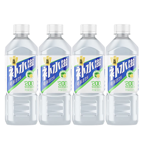 东鹏特饮 柠檬味电解质水 555ml×4瓶 11.65元
