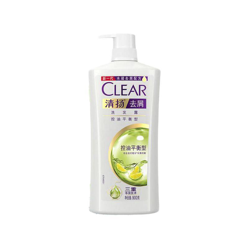 概率券：CLEAR 清扬 去屑洗发露 控油平衡型 900g 41.11元