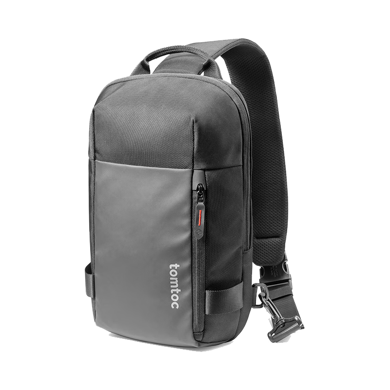 tomtoc Recycled Collection系列 男士斜挎包 A54-A1D1 曜石黑 M 195元（需用券）
