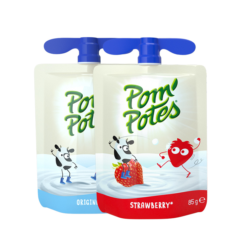 POM'POTES 法优乐 儿童常温营养天然风味酸奶 4袋 ￥11.9