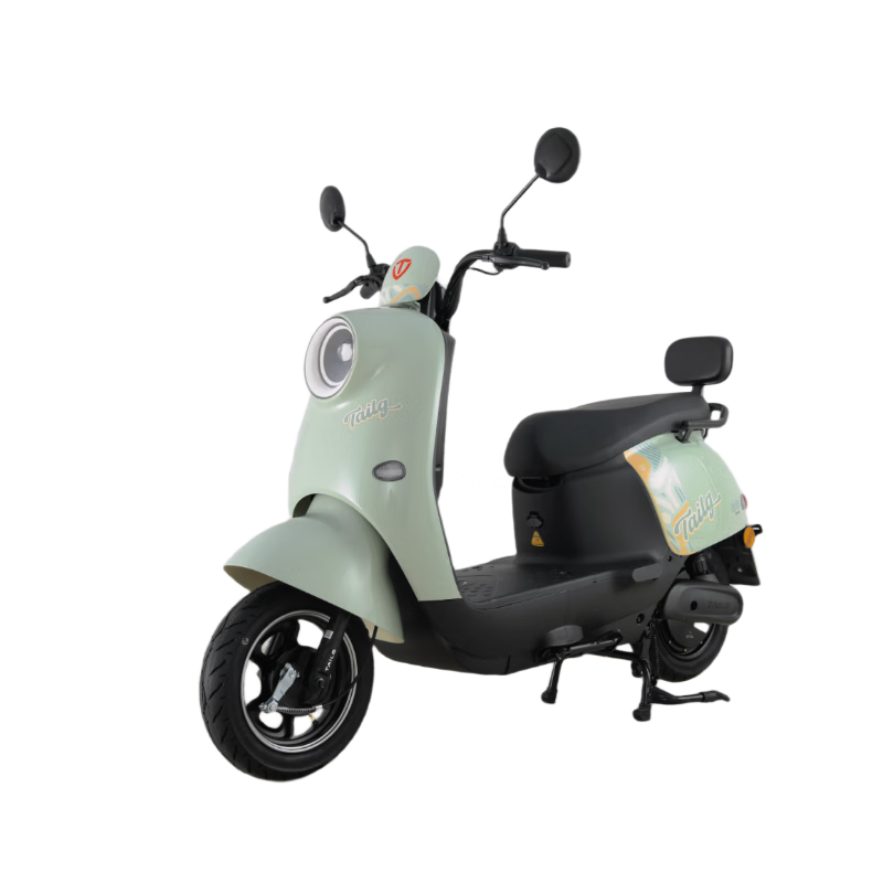 台铃 萌啦2026 电动摩托车 1000W 60V20Ah 铅酸电池 茵茵绿 2099元