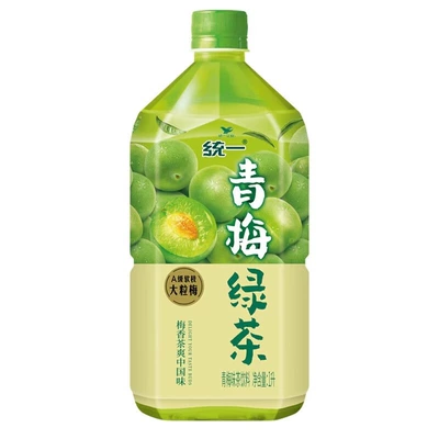 Uni-President 统一 青梅绿茶 1L*8瓶箱装 22.9元