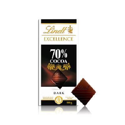 PLUS会员：Lindt 瑞士莲 卓越系列 可可巧克力 排块 100g 合集 22.46元/件 包邮（