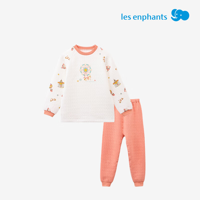 丽婴房 儿童厚款空气层内衣套装 奇幻乐园 56.75元（需用券）