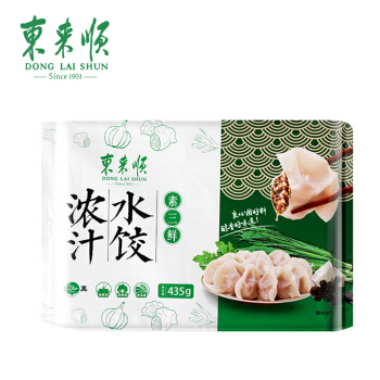 东来顺 素三鲜水饺 435g（24只装） 15.78元（需买3件，需用券）