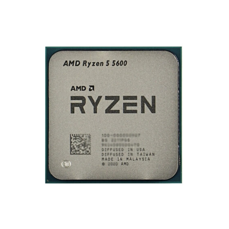 AMD 锐龙R5-5600 CPU 3.6GHz 6核12线程 559元包邮（双重优惠）