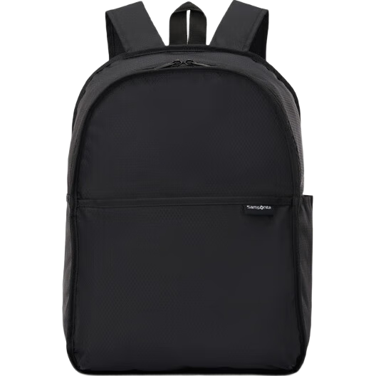 新秀丽 可折叠旅行包日常通勤大容量双肩包都市轻量便携手提包黑色HC1 145.7