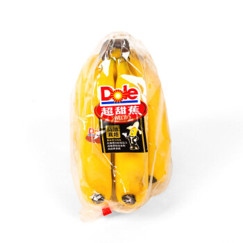 Dole 菲律宾进口香蕉 超甜蕉2包装 单包650g 29.57元（需用券）