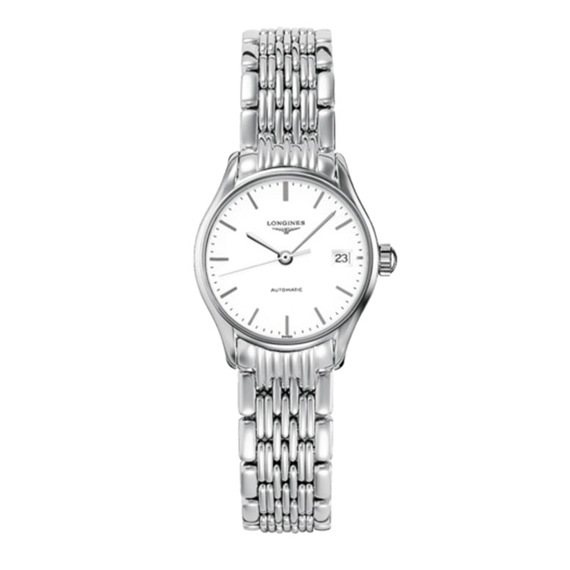 LONGINES 浪琴 律雅系列 女士机械腕表 L4.360.4.12.6 3894.05元