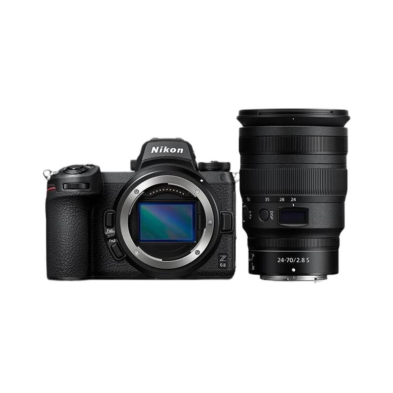 Nikon 尼康 Z 6II 全画幅 微单相机 黑色 Z 24-70mm F2.8 S 变焦镜头 单头套机 10496.55
