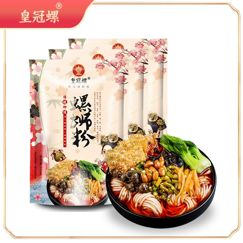 皇冠螺 柳州螺蛳粉330g*3包 券后16.9元