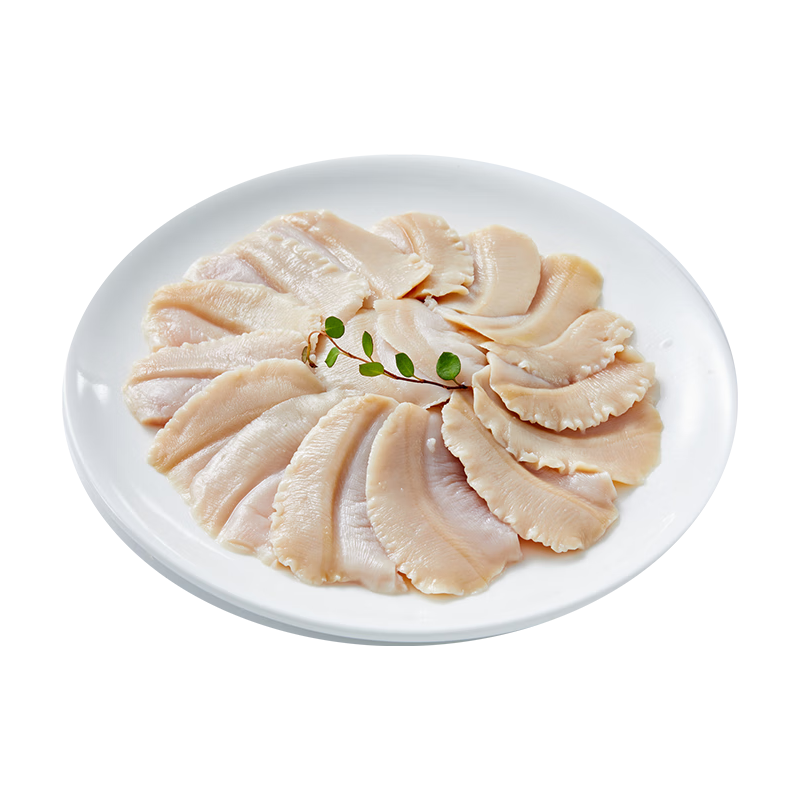 北极清水 加拿大北极蛤切片 100g 无添加 巨型蛤蜊 可生食 刺身 捞汁 凉拌 16.