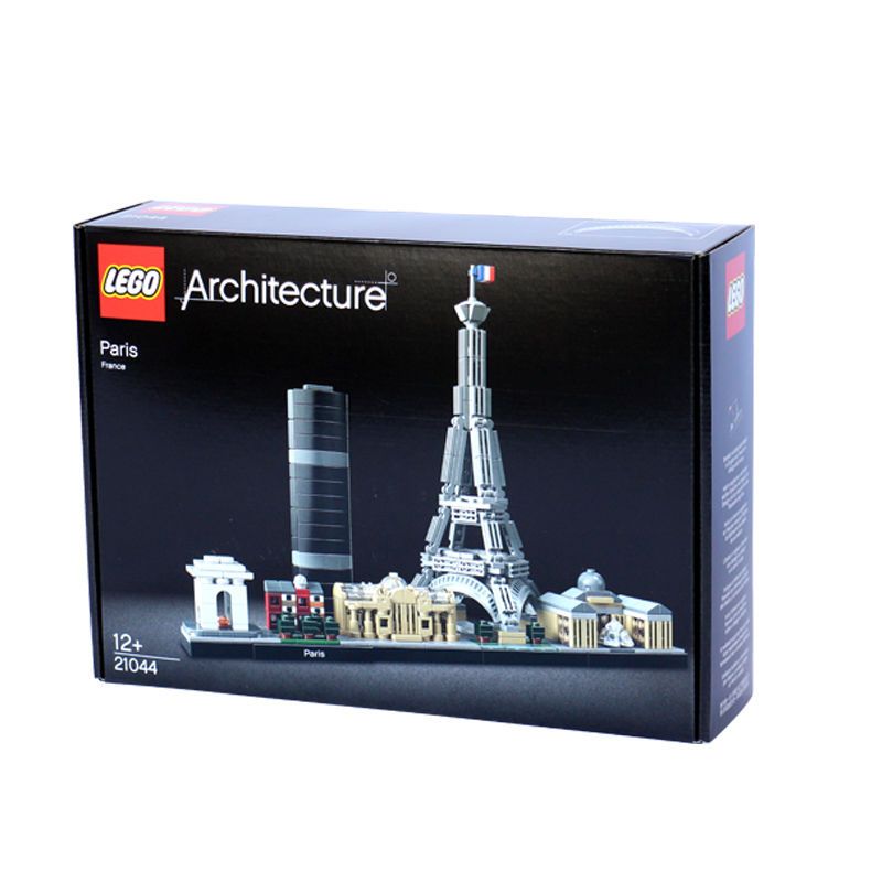 百亿补贴：LEGO 乐高 积木21044建筑系列巴黎建筑拼装益智儿童拼搭玩具礼物 2