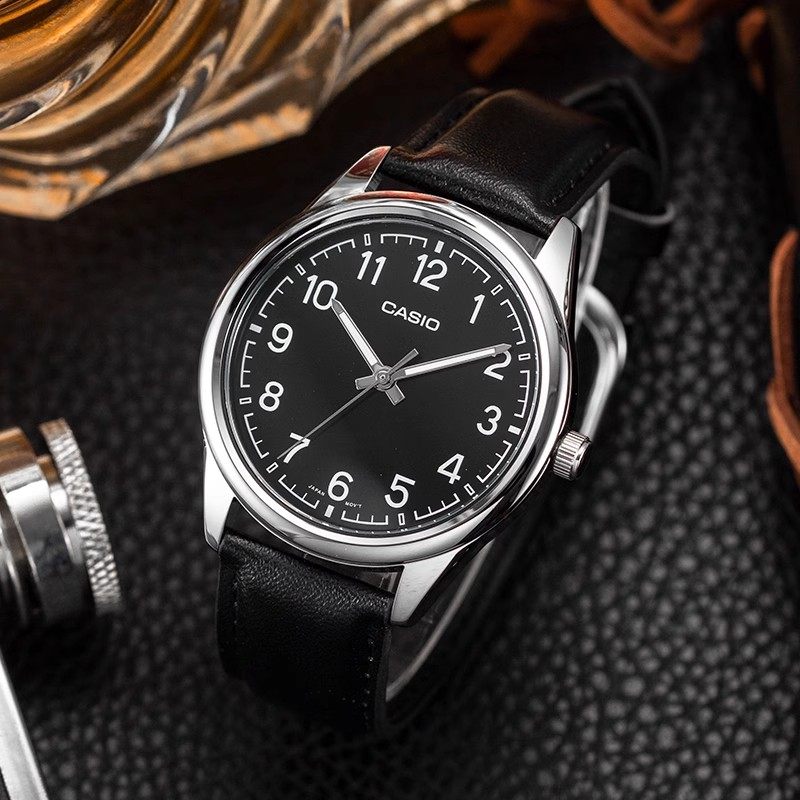 移动端：CASIO 剑鱼 Analogue指针系列 44毫米石英腕表 MDV-106-1A 139元（淘金币可