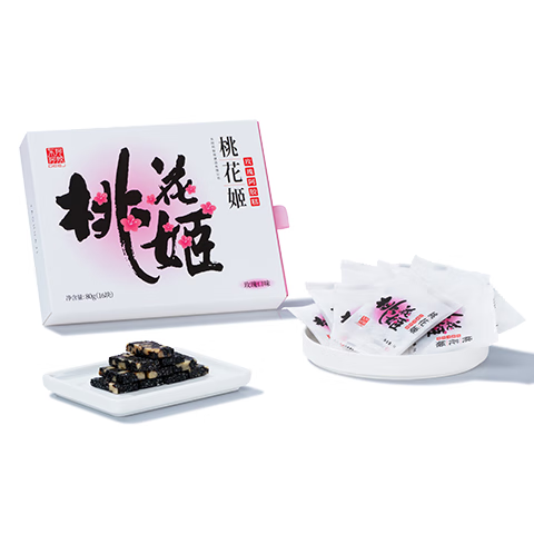 DEEJ 东阿阿胶 桃花姬阿胶糕（玫瑰型）80g 64.9元